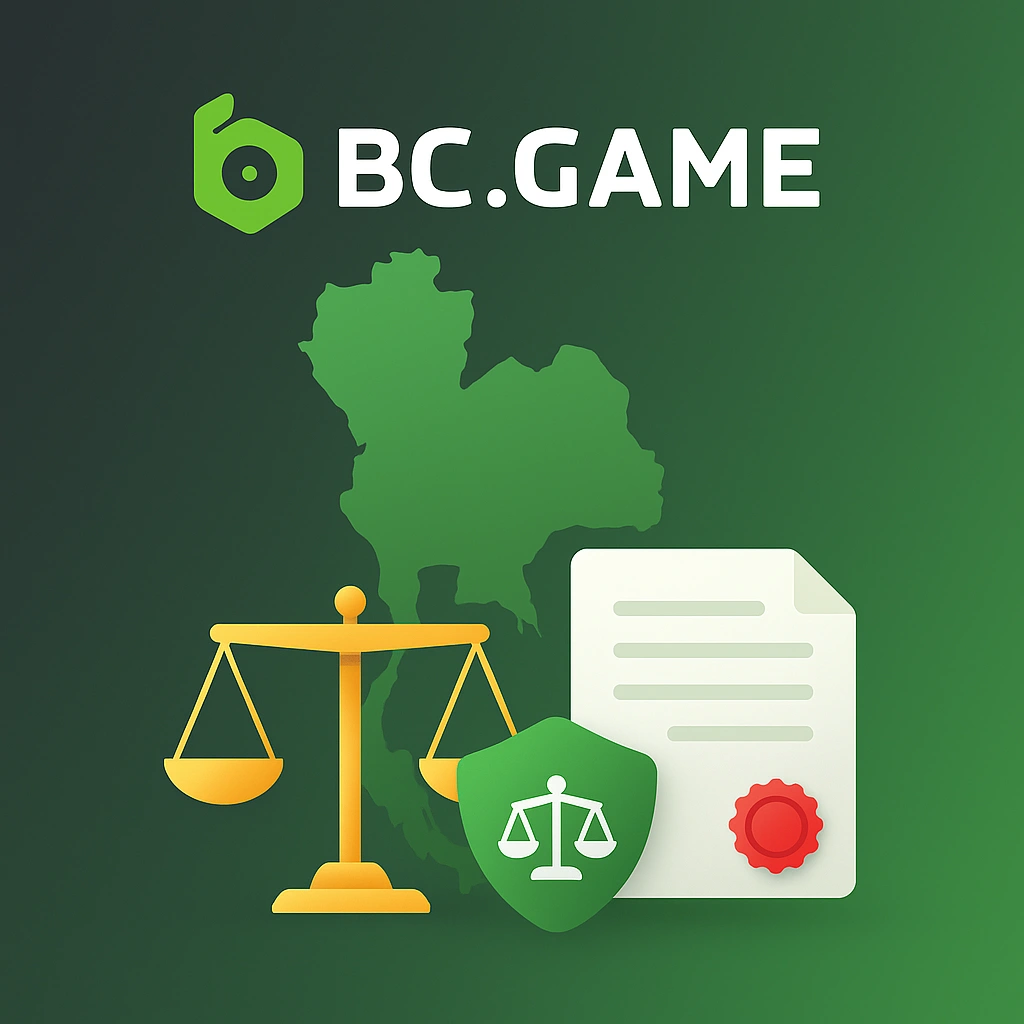 สถานะทางกฎหมายของ BC.Game ในประเทศไทย