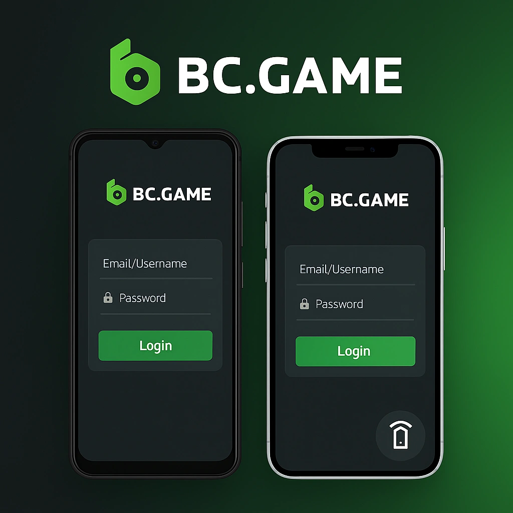 การเข้าถึงมือถือ Android และ iOS BC.Game