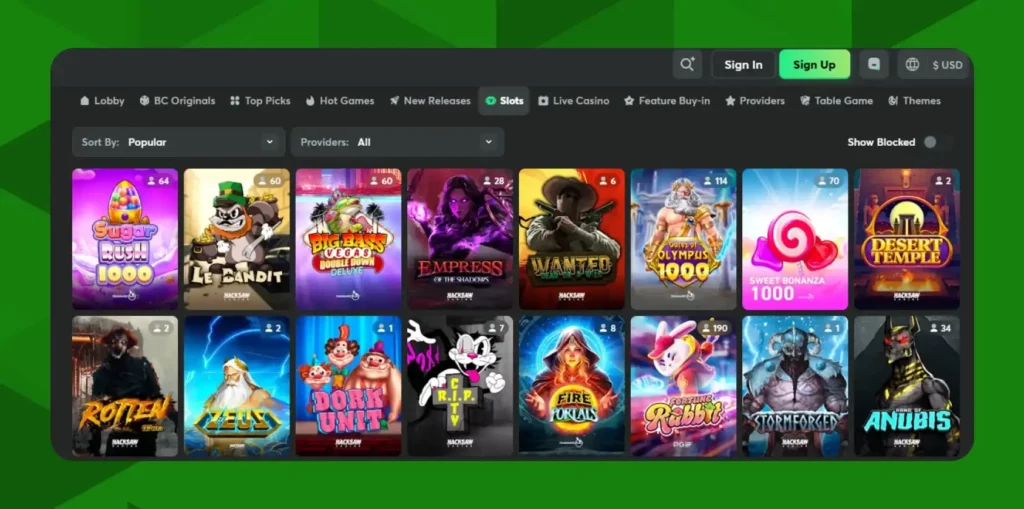 Online Slots at BC.Game Nigeria – Fairness & Technology 🎰