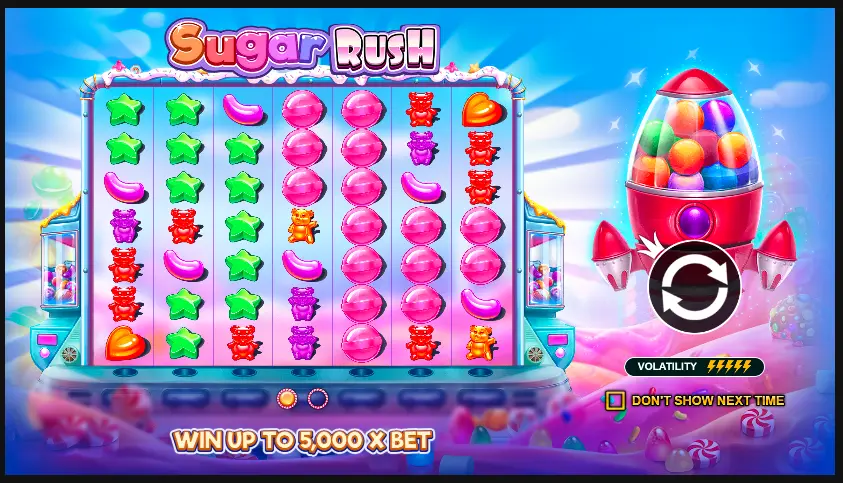 Introduction to BC.Game Sugar Rush Slot Game