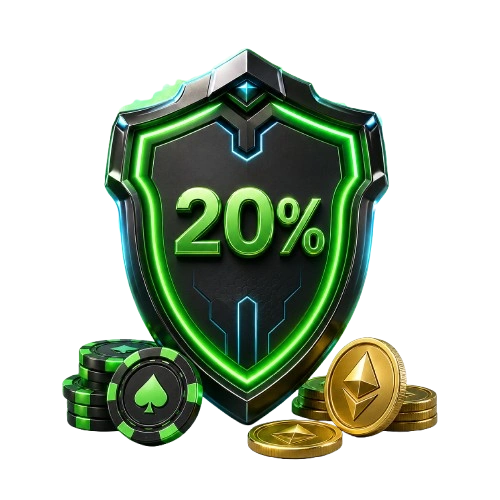 Welcome Shield 20%: เกราะคุ้มกันสำหรับผู้เล่นใหม่24 ชั่วโมงแรก