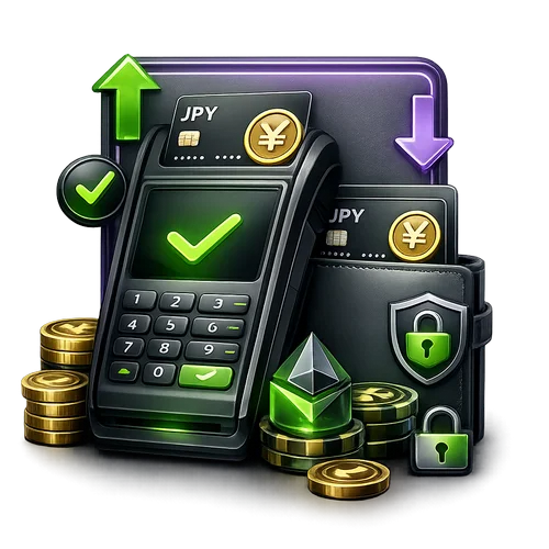 日本円(JPY)および暗号資産の入出金インフラ